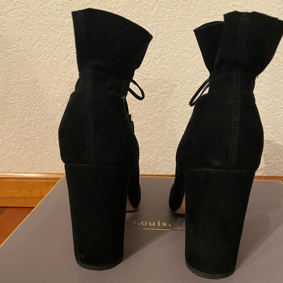 Louise er Cir black sued heal - Picture 4 of 4